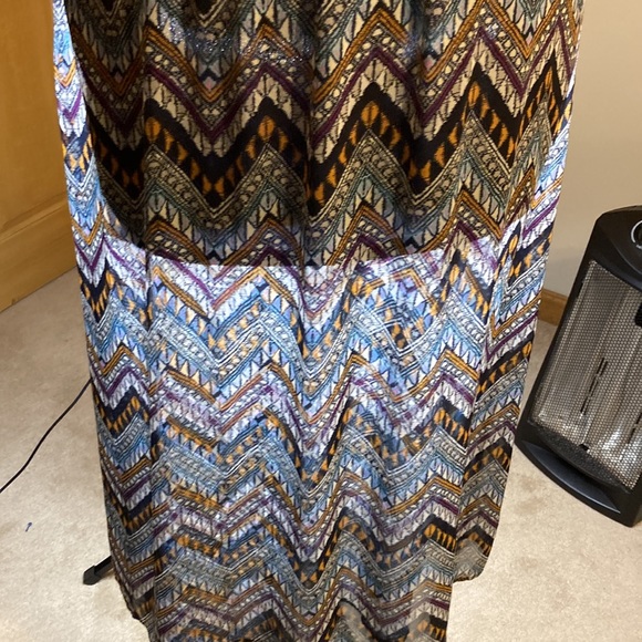 😍 5 for $20 Doe & Rae Sheer Maxi Skirt - Picture 3 of 5